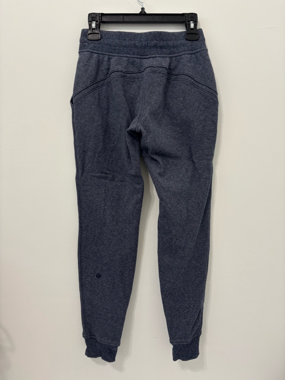 Lululemon Warm Down Jogger II Sz 4 Heathered Speckled True Navy EUC - Picture 4 of 8